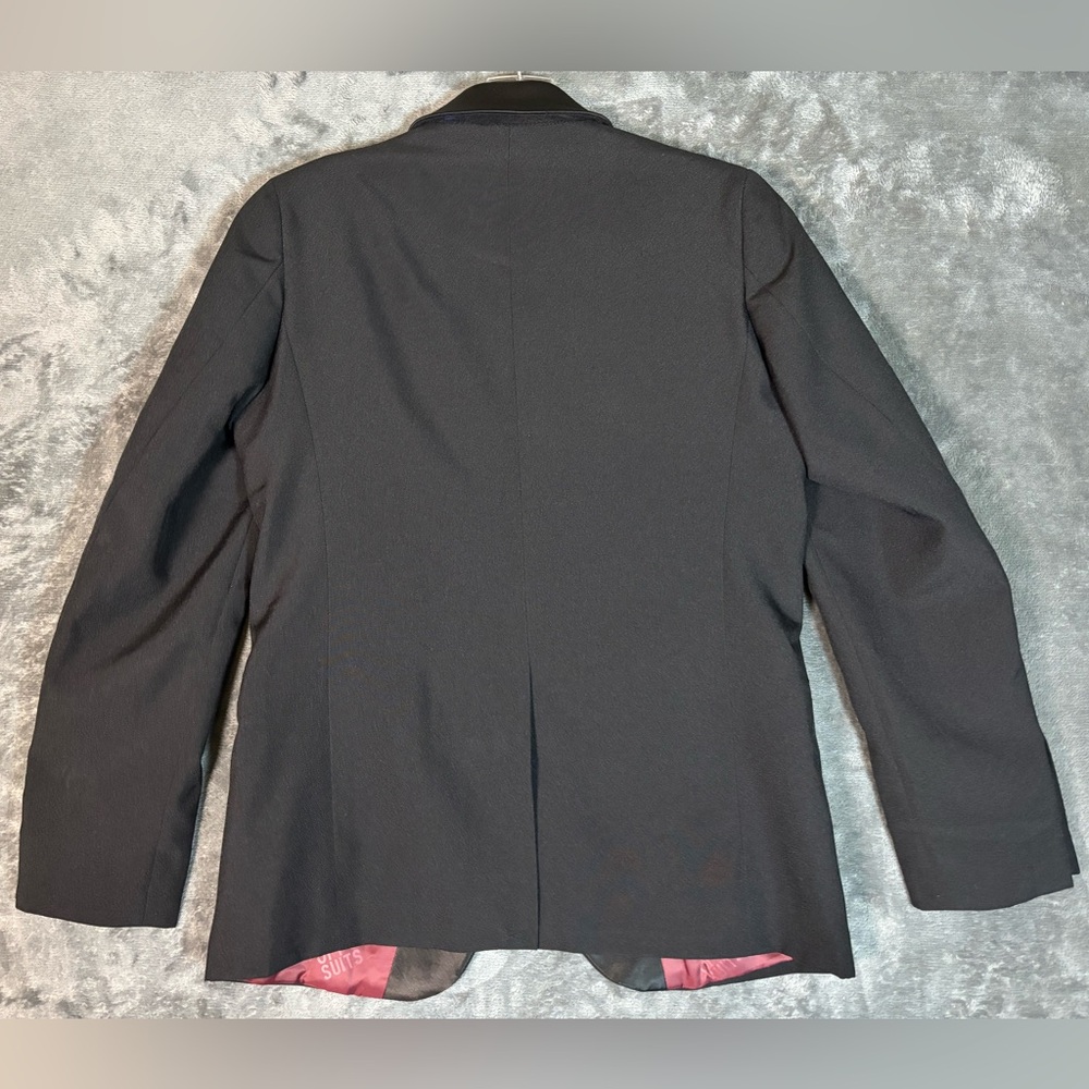 Boys Opposuits Black‎ Suit Jacket and Pants Set - Picture 4 of 12